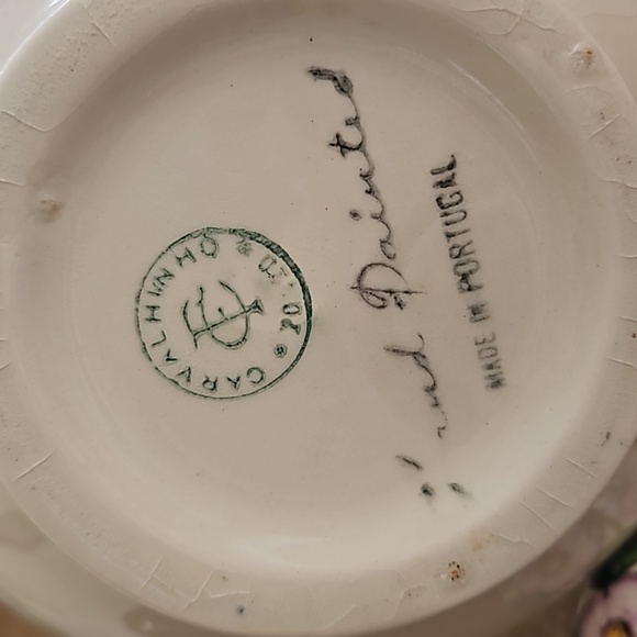 Vintage hand painted Ceramic Liquor/wine decanter Portugal - Picture 7 of 7